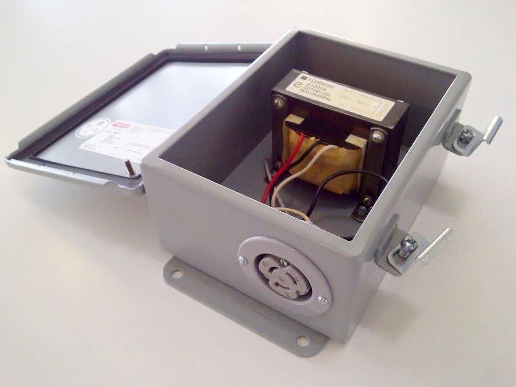 IP-rated Enclosed Step-Down Autotransformer Assembly